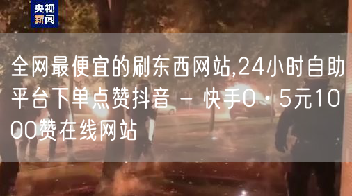 全网最便宜的刷东西网站,24小时自助平台下单点赞抖音 - 快手0·5元1000赞